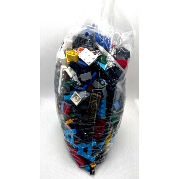 Lego Bricks Bulk 2 lbs Mixed Lot Building Blocks Parts Pieces Loose - Picture 4 of 9